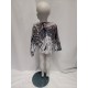 Veste costume enfant argentée jazz