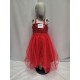 ROBE PRINCESSE ENFANT PAILLETTES ROUGE