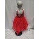 ROBE PRINCESSE ENFANT PAILLETTES ROUGE