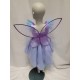 ROBE PAPILLON ENFANT VIOLET