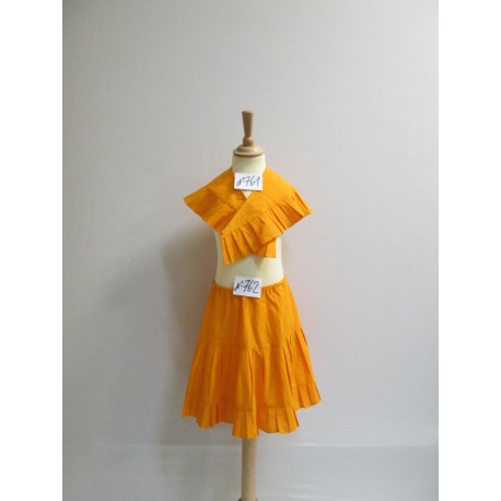 JUPE FILLE ORANGE