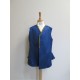 GILET BLEU FEMME