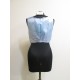 GILET BLEU CLAIR FEMME