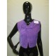 GILET VIOLET FEMME