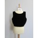 GILET NOIR FEMME