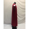 ROBE LONGUE BORDEAUX FEMME