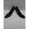ESCARPINS NOIR TALON DOREE