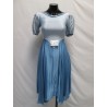 ROBE BLEU A POIS