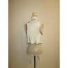 CACHE COEUR BEIGE FEMME