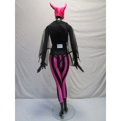 COSTUME DIABLESSE ET CAPE FEMME