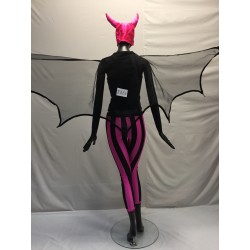 COSTUME DIABLESSE ET CAPE FEMME