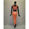 ENSEMBLE ORANGE FILLE