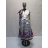 Ensemble Gaultier  jupe à fleurs