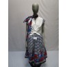 Ensemble Gaultier  jupe à fleurs
