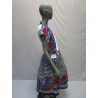 Ensemble Gaultier  jupe à fleurs