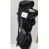 BONNET GUIGNOL NOIR AVEC TRESSE