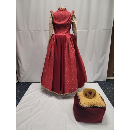 ROBE REINE DES COEURS