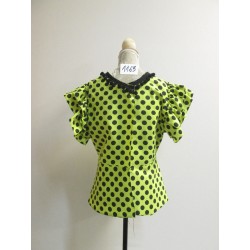 BLOUSE VERTE FEMME