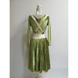 ROBE  EN VELOURS FILLE