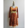 ROBE  EN VELOURS FILLE