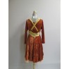 ROBE  EN VELOURS FILLE