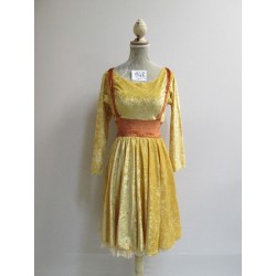 ROBE  EN VELOURS FILLE