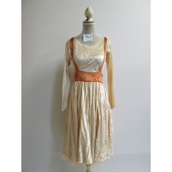 ROBE  EN VELOURS FILLE