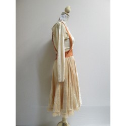 ROBE  EN VELOURS FILLE
