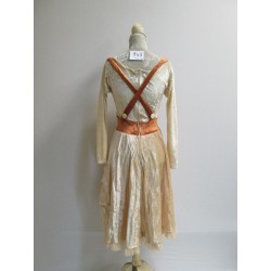 ROBE  EN VELOURS FILLE