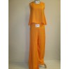 ENSEMBLE ORANGE ADULTE