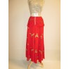 JUPE ROUGE FEMME 