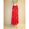 JUPE ROUGE FEMME 