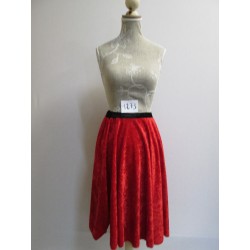 JUPE ROUGE FEMME
