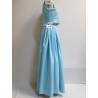 ENSEMBLE BLEU FILLE