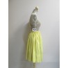 JUPE JAUNE FEMME