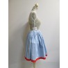 JUPE BLEUE FEMME