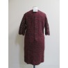 ROBE BORDEAUX FEMME