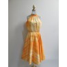 ROBE ORANGE FEMME
