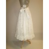 JUPE BLANCHE FEMME