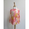 TEE-SHIRT FLEURI FILLE