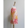 TEE-SHIRT FLEURI FILLE