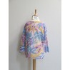 TEE-SHIRT FLEURI FILLE