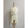 TUNIQUE BLANCHE FILLE