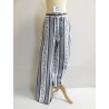 PANTALON BICOLORE FEMME