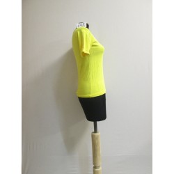 TEE-SHIRT JAUNE FEMME