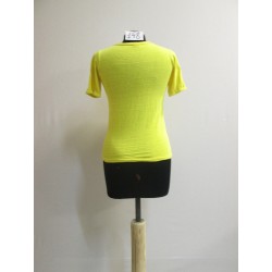 TEE-SHIRT JAUNE FEMME