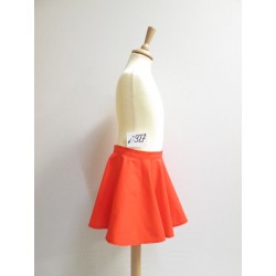 JUPE ORANGE FILLE