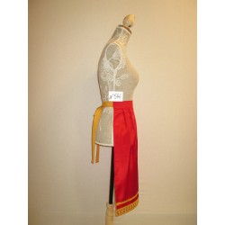 TABLIER ROUGE FEMME
