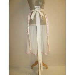 TABLIER BLANC ENFANT