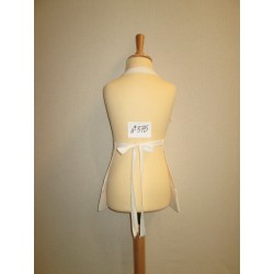 TABLIER BLANC ENFANT
